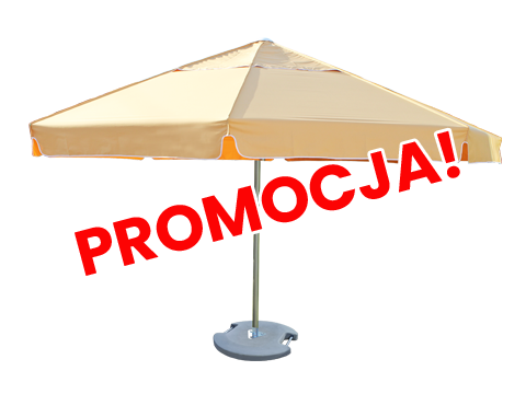 Parasol ogrodowy 4,5 m, 8 paneli